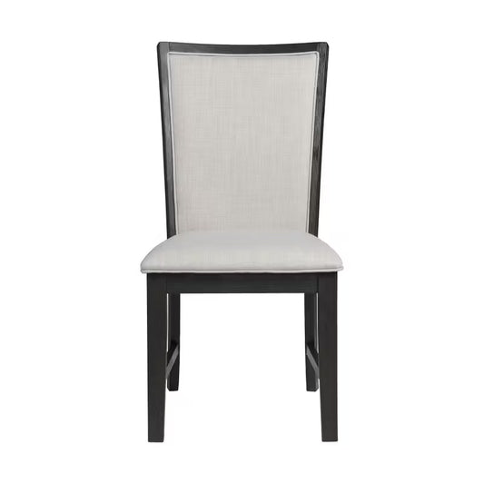 Grady Black Dining Slat Back Side Chair