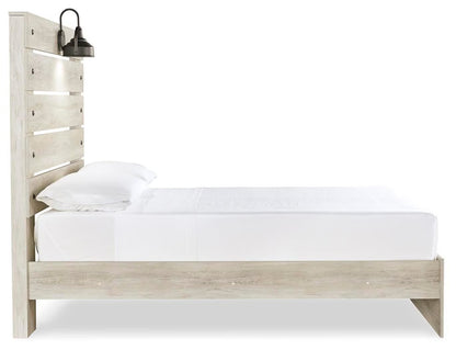 Cambeck Panel 6PC Bedroom Set with 2 Nightstands