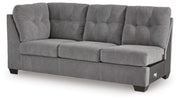 Marleton 2PC Sectional & Oversized Accent Ottoman Set