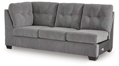 Marleton 2PC Sectional & Oversized Accent Ottoman Set