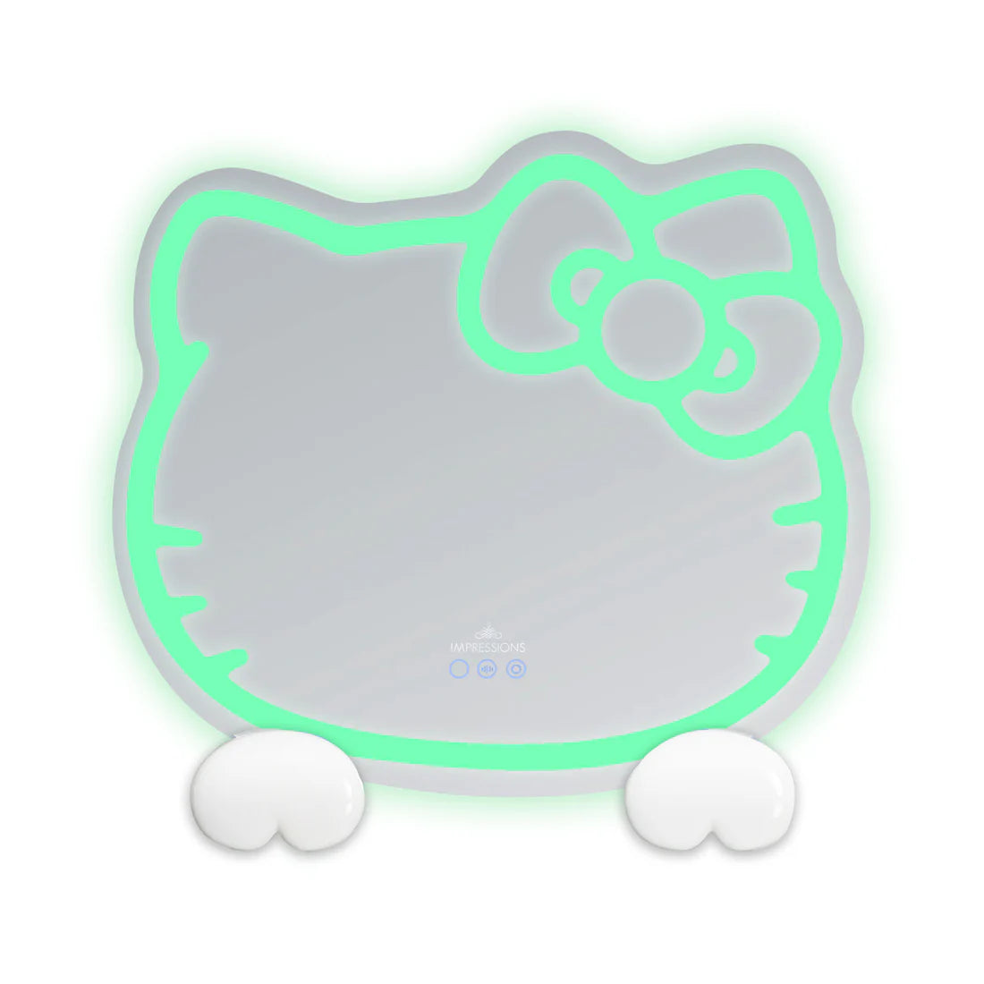 Hello Kitty RGB Wall Mirror W/ Bluetooth Speakers
