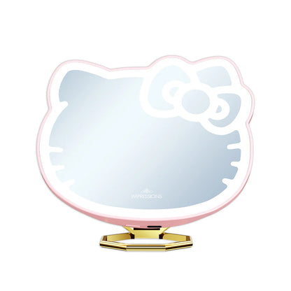 Espejo de bolsillo con soporte de aro de Hello Kitty®