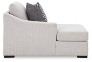 Koralynn 3PC Sectional & Oversized Accent Ottoman Set