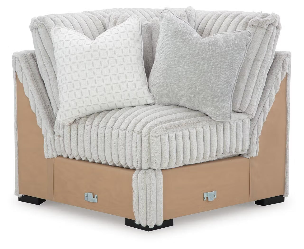 Stupendous 3PC Sectional & Oversized Chaise Set
