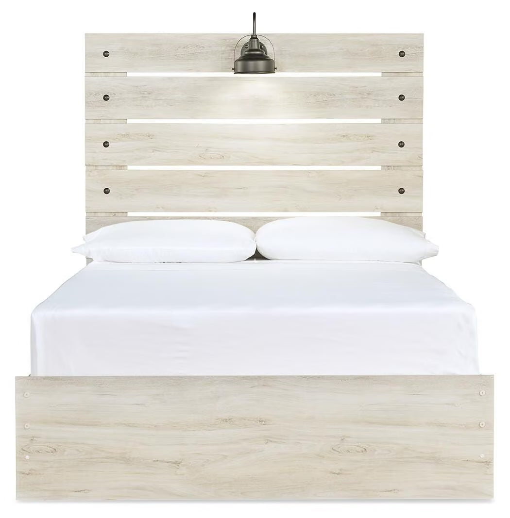 Cambeck Panel 6PC Bedroom Set with 2 Nightstands