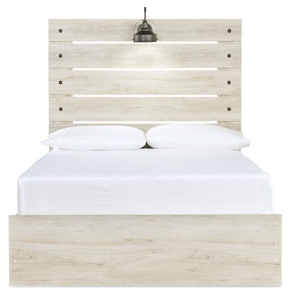 Cambeck Panel 6PC Bedroom Set with 2 Nightstands