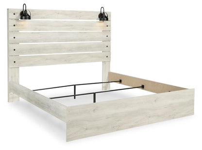 Cambeck Panel 6PC Bedroom Set with 2 Nightstands