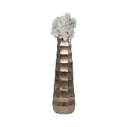 Terini Large Gold Metal Vase 20"(in)