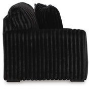 Midnight-Madness 3PC Sectional & Oversized Accent Ottoman