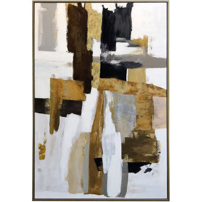 Path Framed Canvas Art