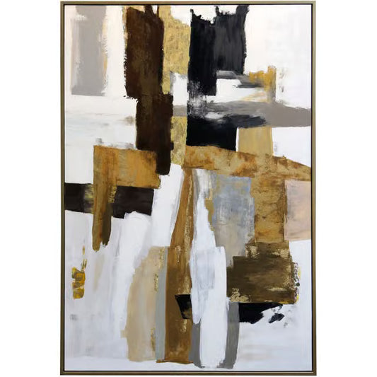 Path Framed Canvas Art