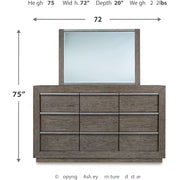 Anibecca Bedroom Dresser & Mirror