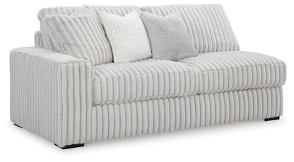 Stupendous 4PC Sectional & Oversized Accent Ottoman Set