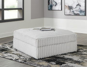 Stupendous 3-Piece Sectional & Oversized Accent Ottoman Set