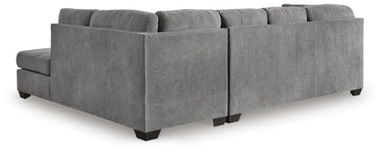Marleton 2PC Sectional & Oversized Accent Ottoman Set