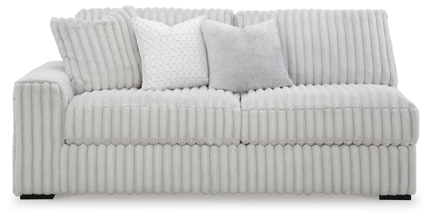 Stupendous 3PC Sectional & Oversized Chaise Set