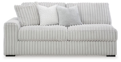 Stupendous 4PC Sectional & Oversized Accent Ottoman Set