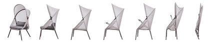 Alverta Foldable Chair (2/Ctn)