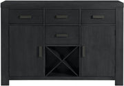 Grady Black 8PC Dining Set with Server