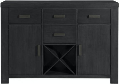Grady Black 8PC Dining Set with Server