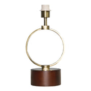Grid Metal Circular Table Lamp
