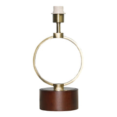 Grid Metal Circular Table Lamp