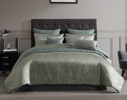 Haldon Green Comforter Set