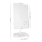 Hello Kitty Edition Touch Pro LED Makeup Mirror with Bluetooth Audio+Speakerphone & USB Charger