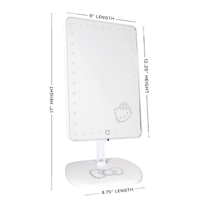 Hello Kitty Edition Touch Pro LED Makeup Mirror with Bluetooth Audio+Speakerphone & USB Charger