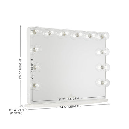 HOLLYWOOD GLOW¬Æ PLUS 2.0 VANITY MIRROR