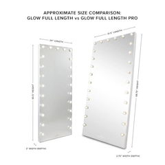 Hollywood Glow¬Æ FL Pro Vanity Floor Mirror