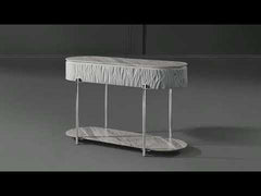 Mesa de centro ovalada Yukino