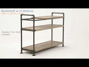 Estantería Brantley de 81 cm de alto x 122 cm de ancho