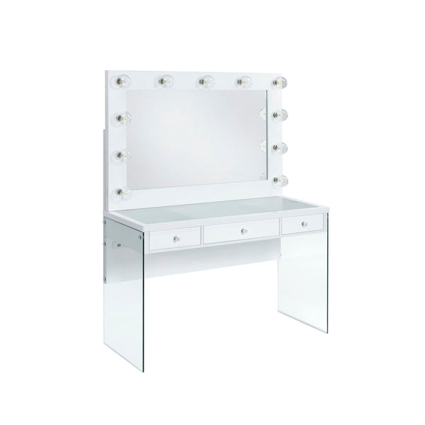 Jacey Complete Dressing Table with Lightbulbs