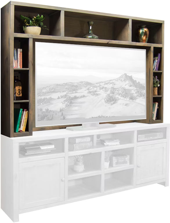 Mueble para TV con chimenea Joshua Creek de 84"