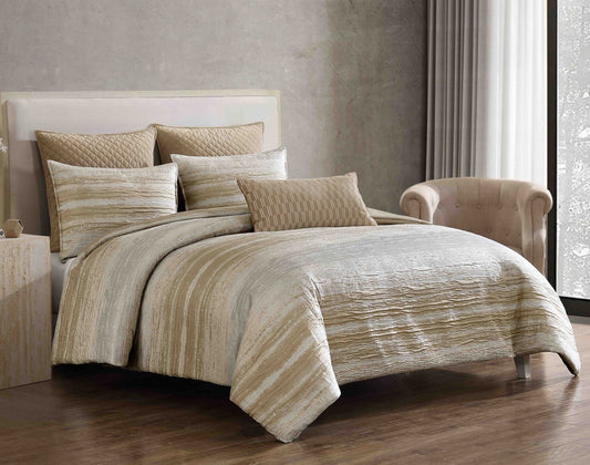 Jerome 7PC King Comforter Set Polyester