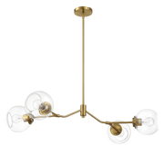 Jewel Four Lights Modern Farmhouse Chandelier