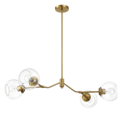 Jewel Four Lights Modern Farmhouse Chandelier