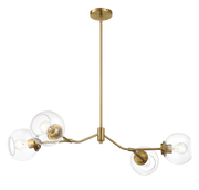 Jewel Four Lights Modern Farmhouse Chandelier