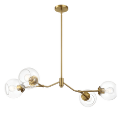 Jewel Four Lights Modern Farmhouse Chandelier