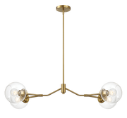 Jewel Four Lights Modern Farmhouse Chandelier