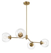 Jewel Four Lights Modern Farmhouse Chandelier
