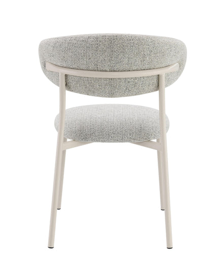 Kalam Boucle Upholstered Side Chair (Set-2)