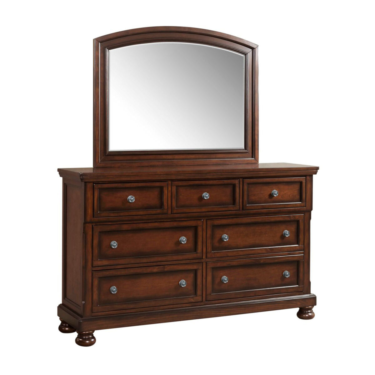 Kingston Brown Queen Storage Bed 4PC Bedroom Set