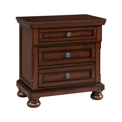 Kingston Brown Queen Storage Bed 4PC Bedroom Set