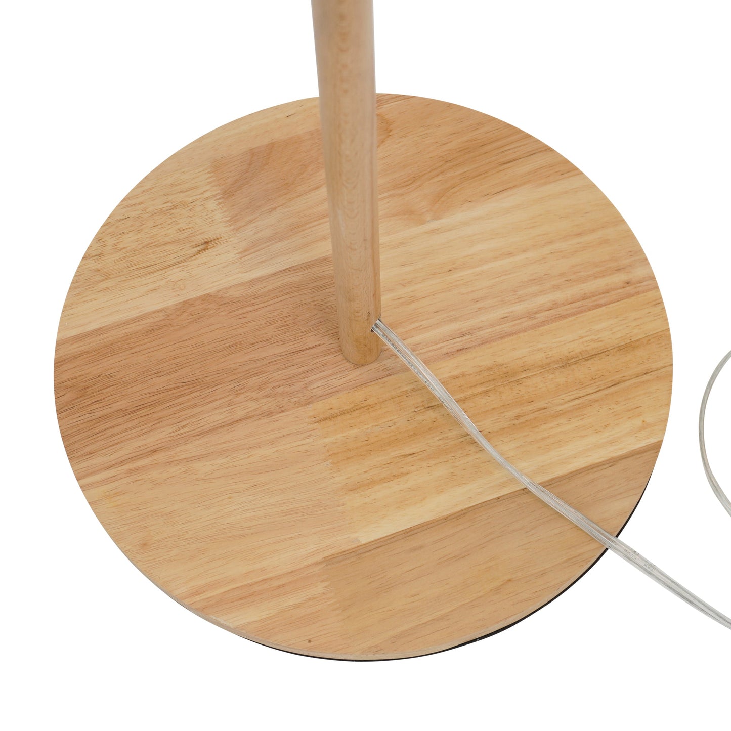 Lámpara de pie Lirian - Roble y natural