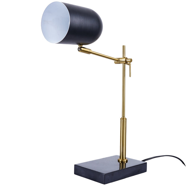 Lumora Table Lamp - Black outer - White inner