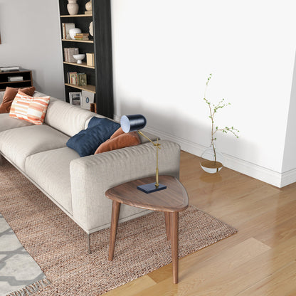 Lumora Table Lamp - Black outer - White inner