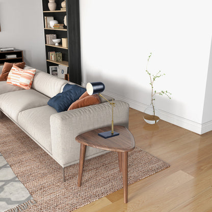 Lumora Table Lamp - Black outer - White inner