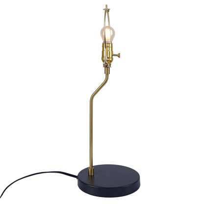 Lustrous Table Lamp - Black outer and Gold inner